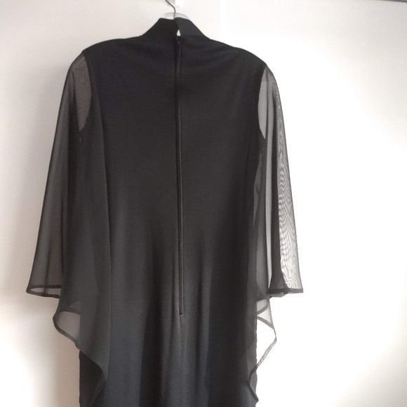 Vintage 80s Asian Alfred Shaheen  evening dress  NWOT 🎈HOST PICK x2🎈 - Picture 5 of 14